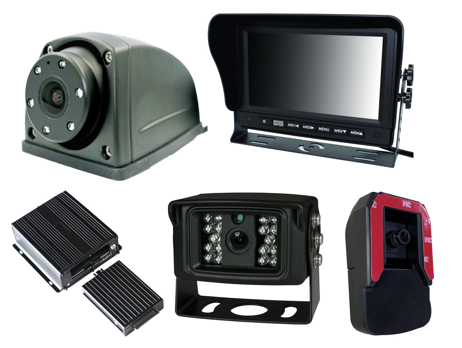 Four Camera 1TB HDD DVR System
