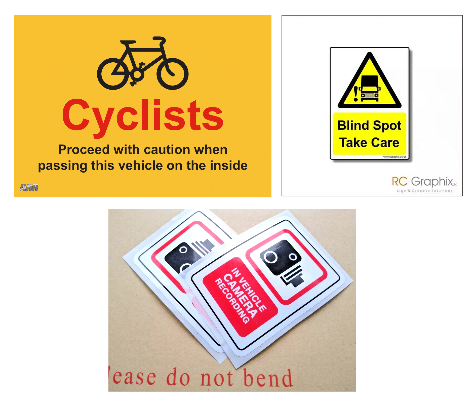 Safety Warning Stickers