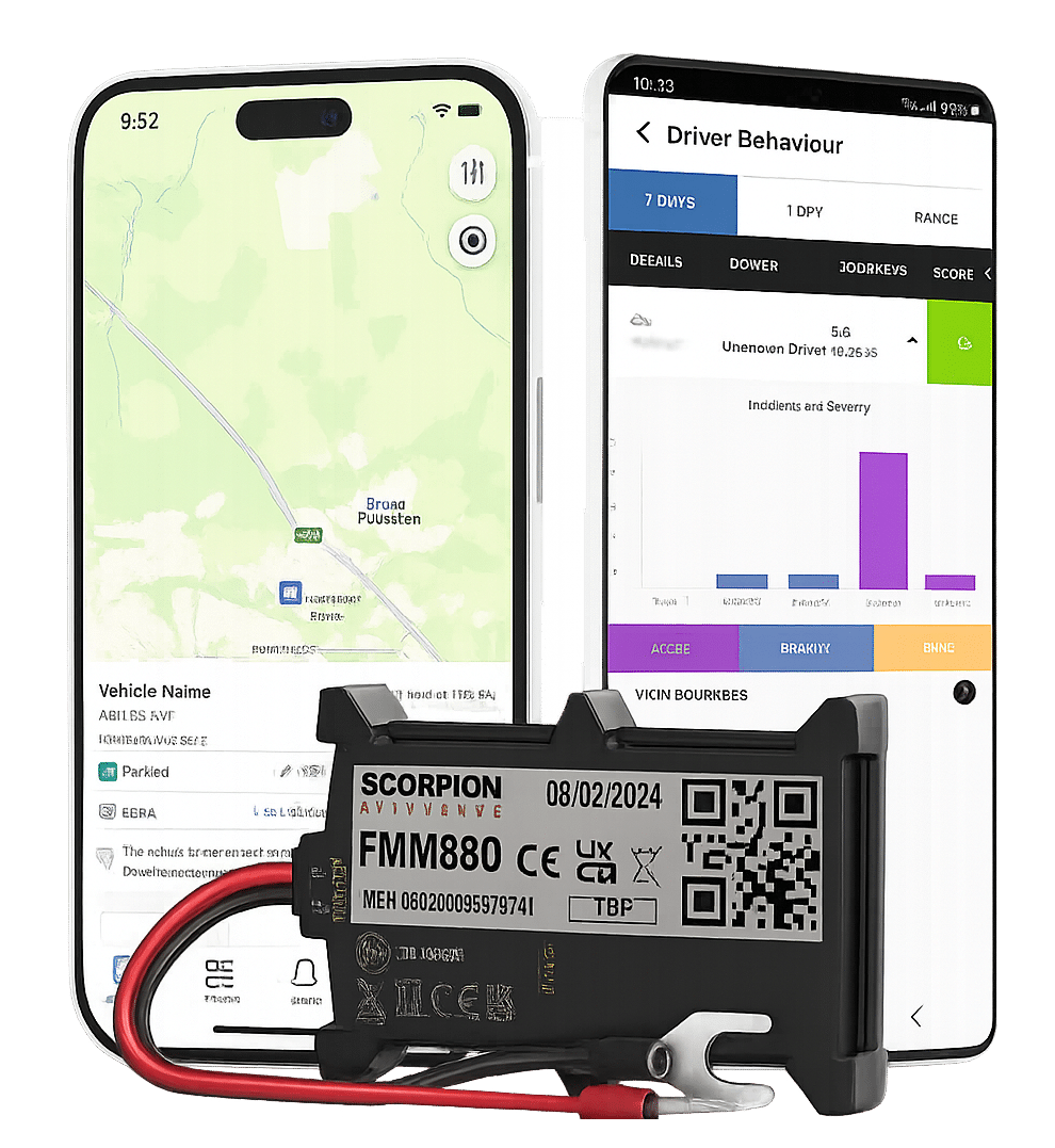 Scorpion Fleet Tracker Passenger Car, LCV & HGV Applications