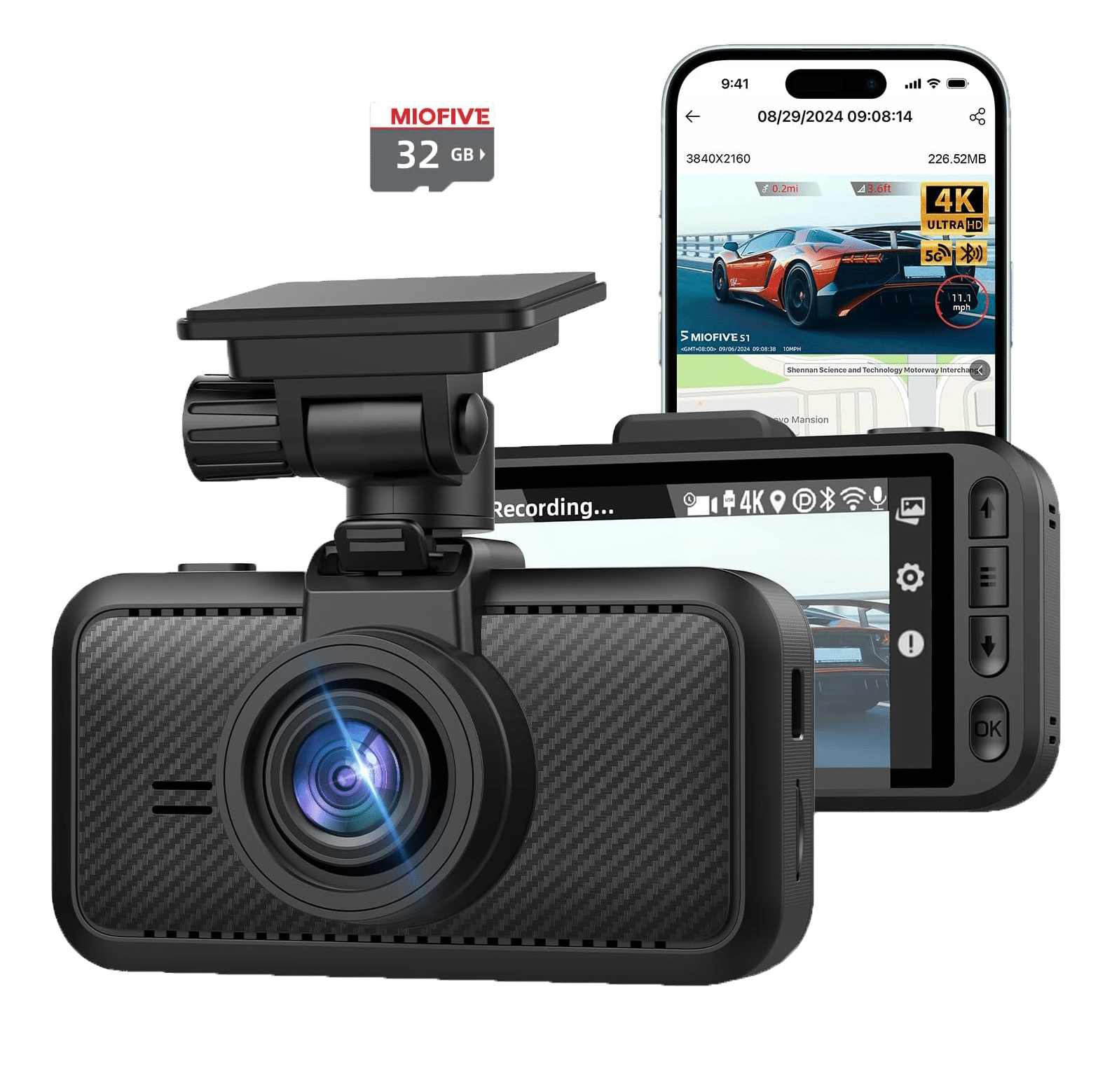Miofive Dashcam