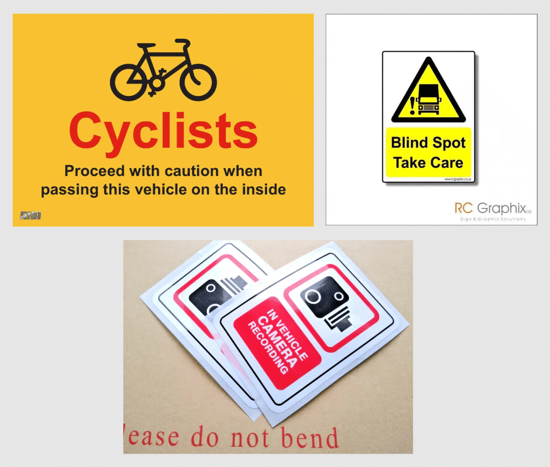 Safety Warning Stickers